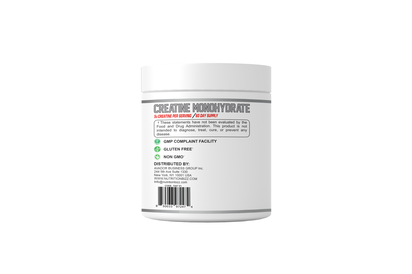 Micronized Creatine Monohydrate 300 Grams