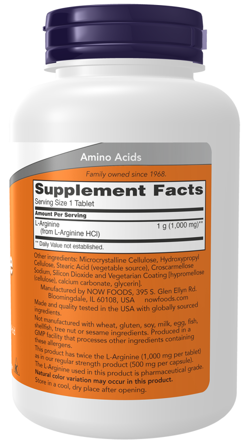 Now Foods Glycine 1000 mg  100 Veg Capsules