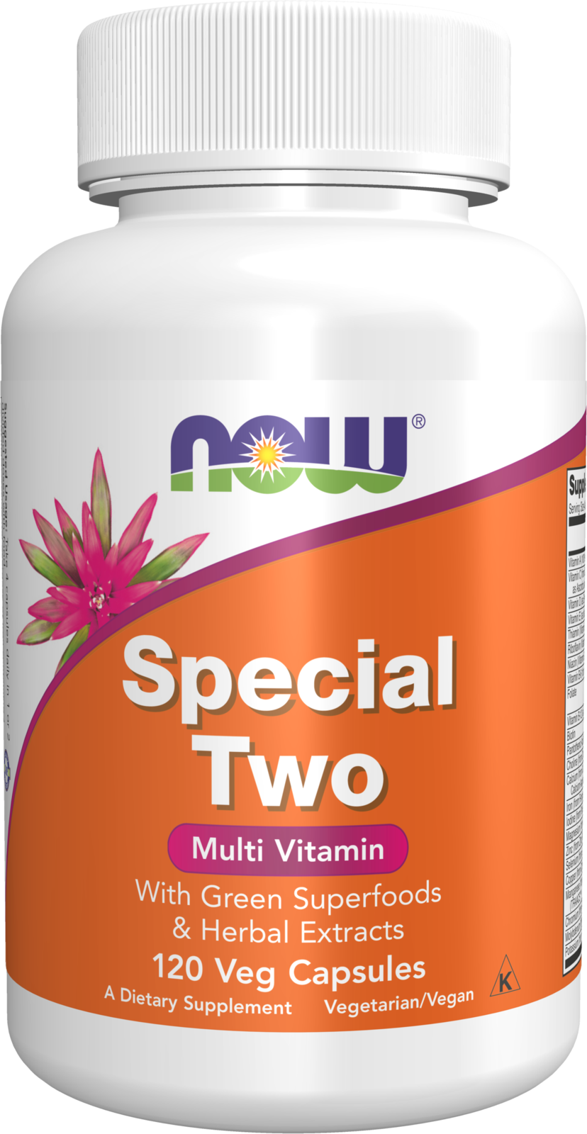 NOW Supplements, Special Two with Green Superfoods & Herbs, 120 Veg Caps — product image