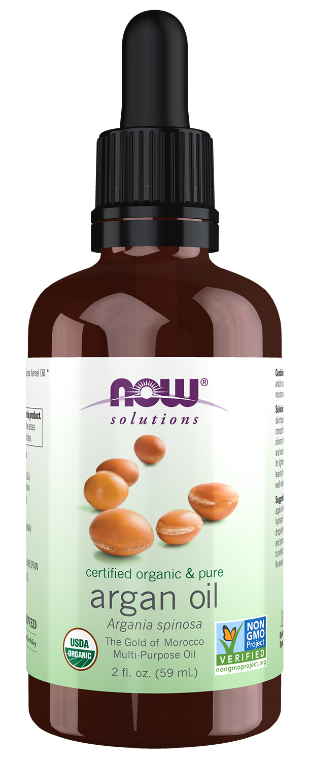 NOW Solutions, Organic Argan Oil, "Gold of Morocco" Multi-Purpose, 2 fl. oz — product image