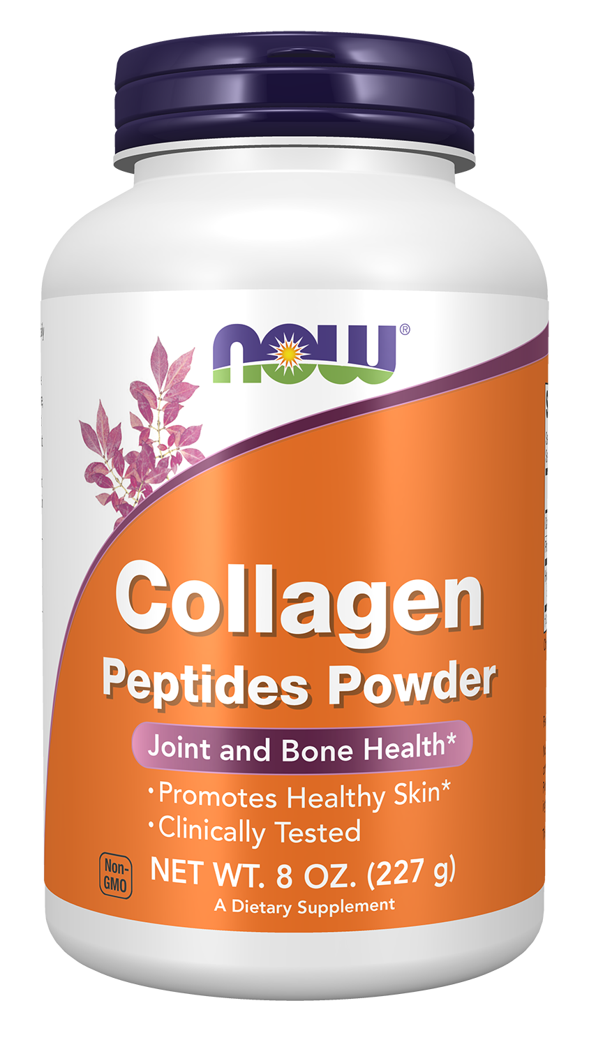 NOW Supplements, Collagen Peptides Powder, Joint and Bone Health*, 8 oz — product image