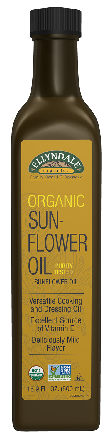 NOW Foods, Certified Organic Sunflower Oil, Tested for Purity, Versatile, Excellent Source of Vitamin E, Deliciously Mild Flavor, 16.9-Ounce — product image