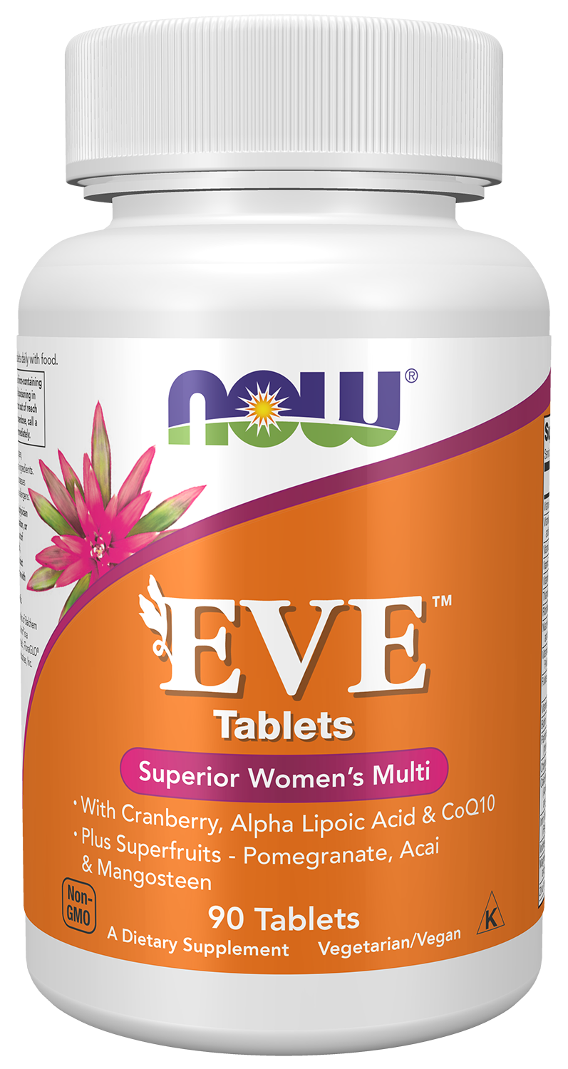 NOW Supplements, Eve™ Women's Multivitamin, 90 Tabs — product image