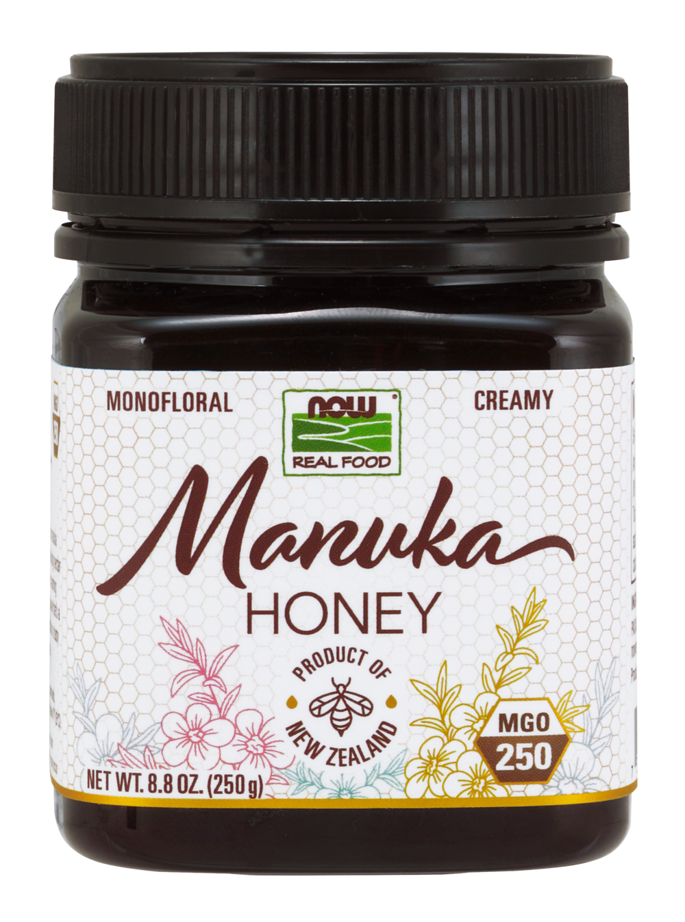 NOW Foods, Manuka Honey, Rich & Robust Flavor, Creamy Texture, 8.8 oz — product image