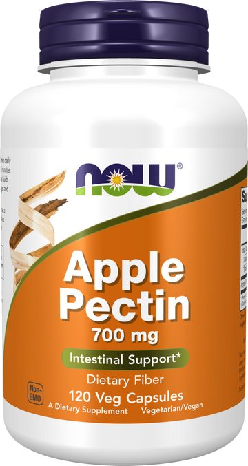 NOW Supplements, Apple Pectin 700 mg, Intestinal Support*, 120 Veg Caps