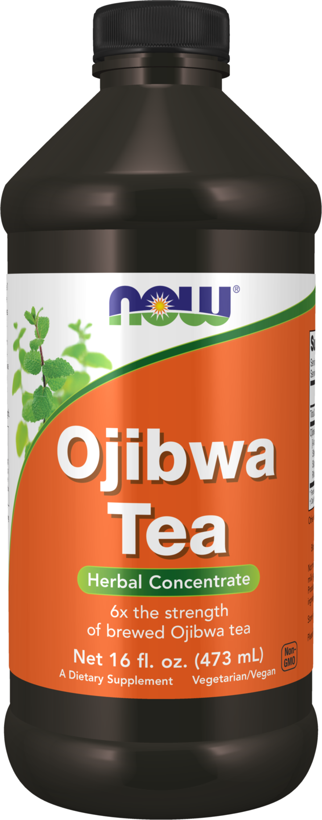 NOW Supplements, Ojibwa Tea, Herbal Concentrate, 16 oz — product image