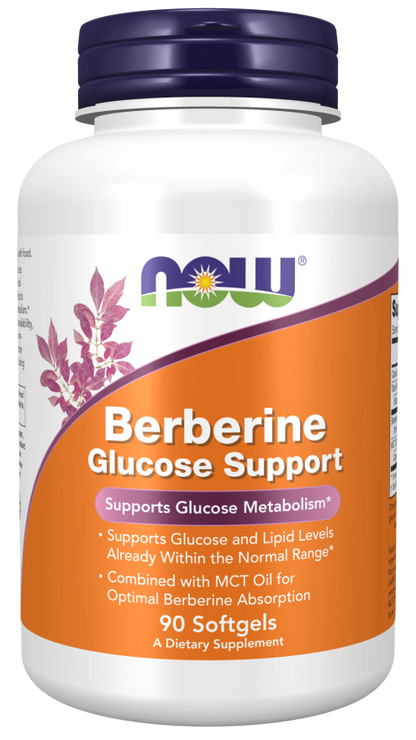 Now Foods Berberine Glucose Support 90 Softgels