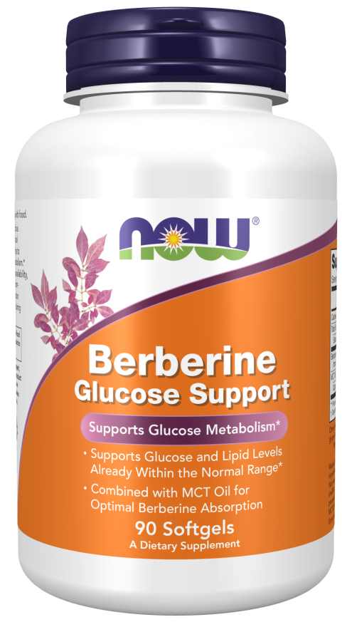 Now Foods Berberine Glucose Support 90 Softgels