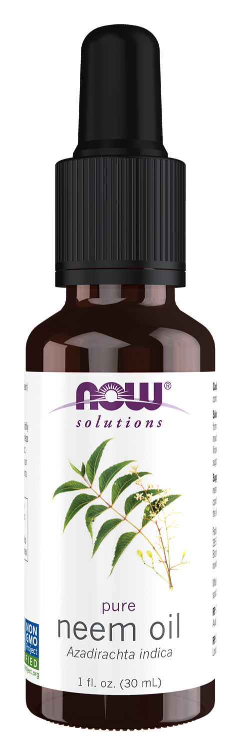 NOW Solutions, Neem Oil, Made From Neem Seed Oil, 1 fl. oz — product image