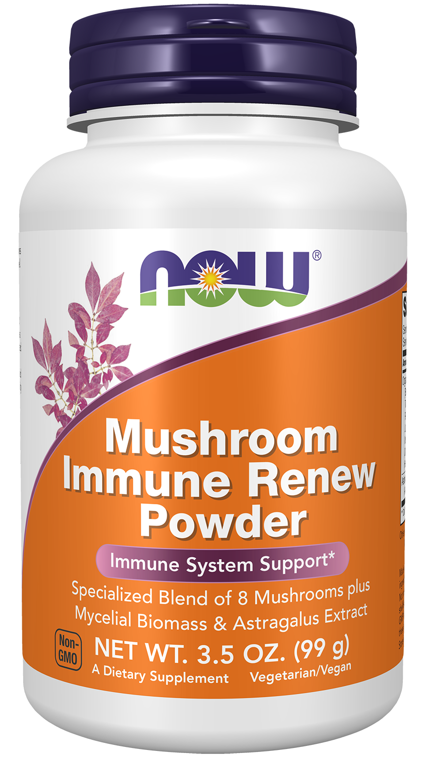 NOW Supplements, Mushroom Immune Renew, Immune System Support*, 3.5 oz — product image