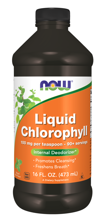 Now Foods Chlorophyll Liquid, Mint 16 fl.oz.