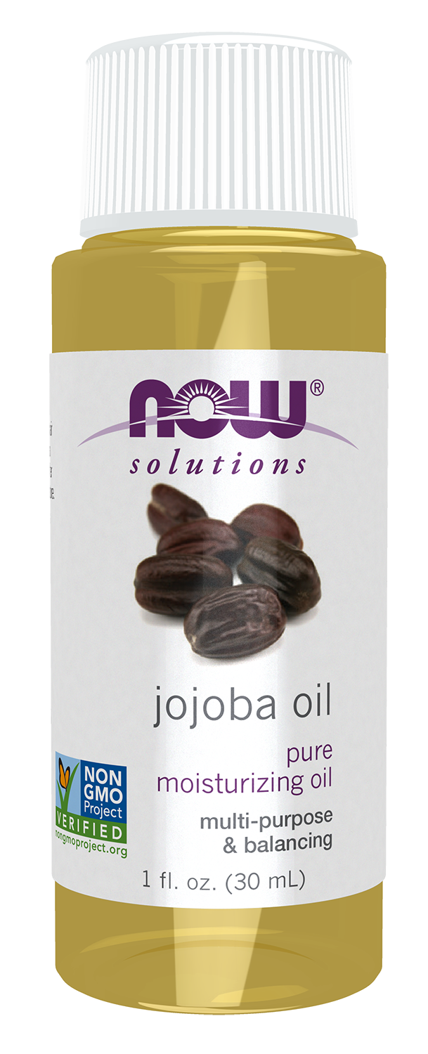 NOW Solutions, Jojoba Oil, Moisturizing, Multi-Purpose Oil, 1 fl. oz — product image