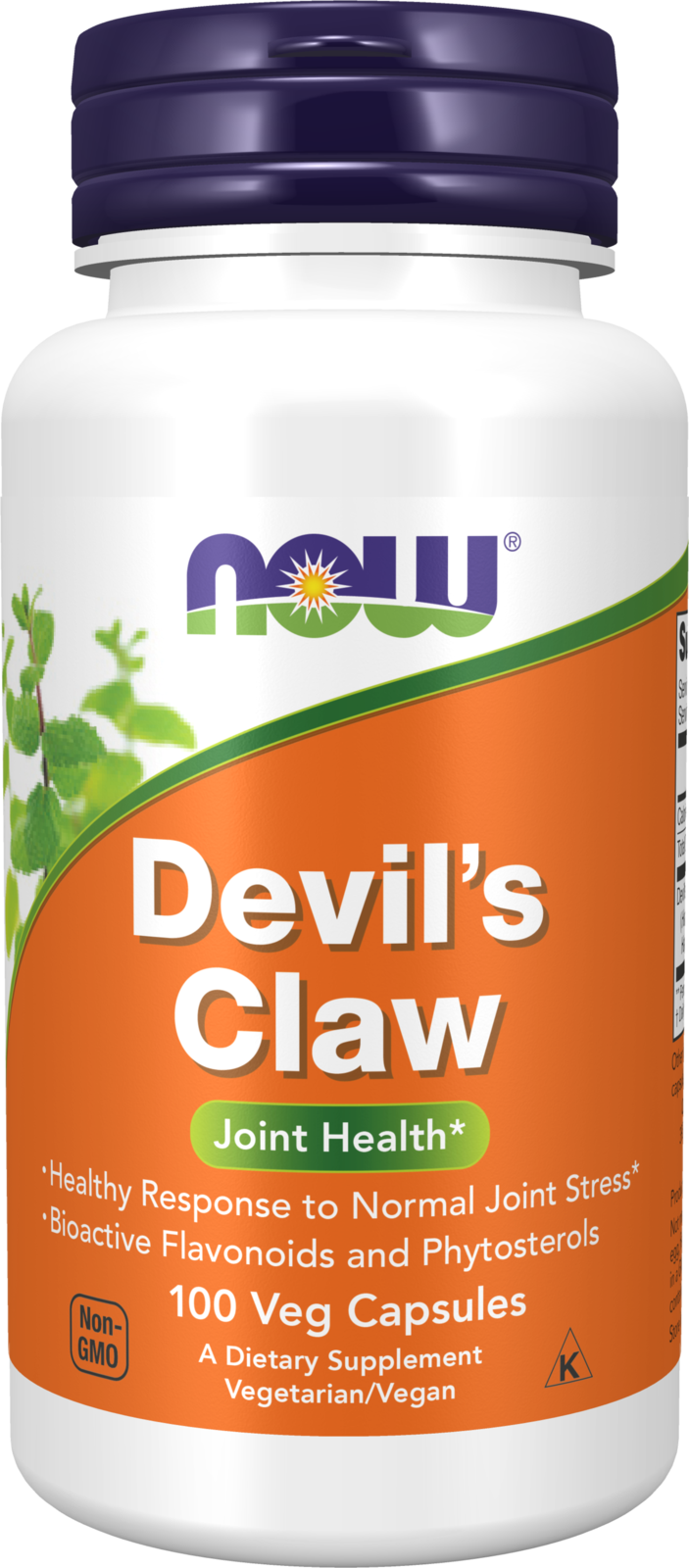 NOW Supplements, Devil's Claw with Flavonoids and Phytosterols,100 Veg Caps — product image