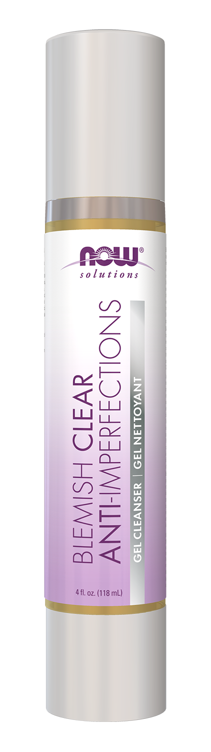 NOW Solutions, Blemish Clear Gel Cleanser, Cleans Pores, Purify, 4 fl. oz — product image