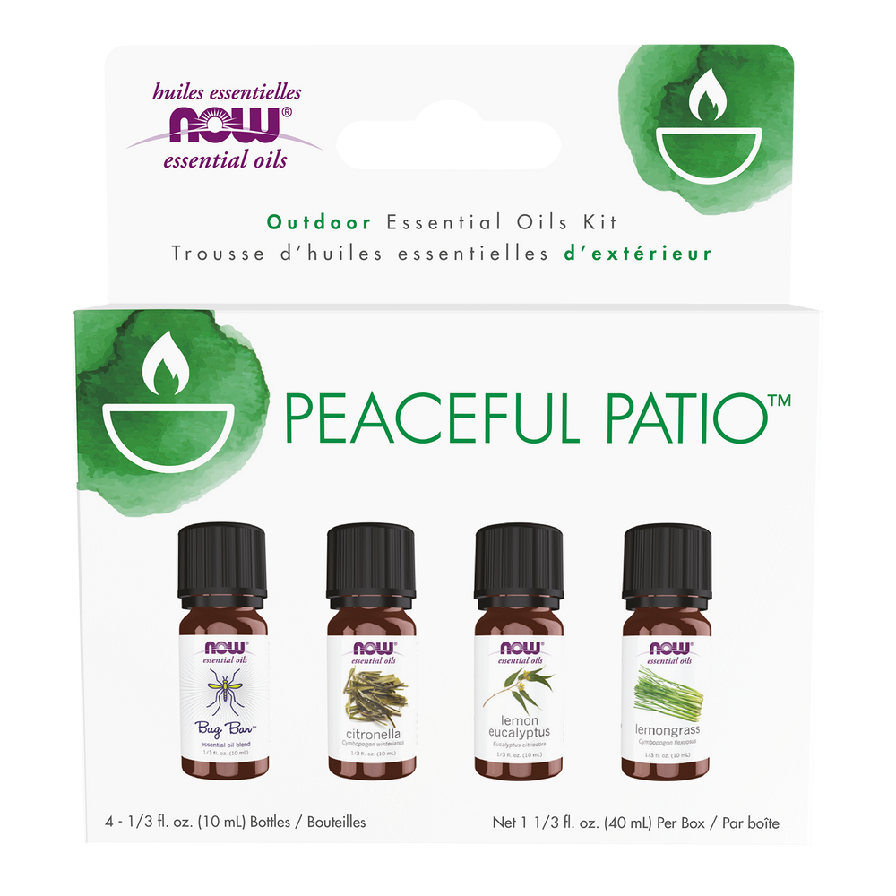 NOW Solutions, Peaceful Patio™ Essential Oils Kit — product image