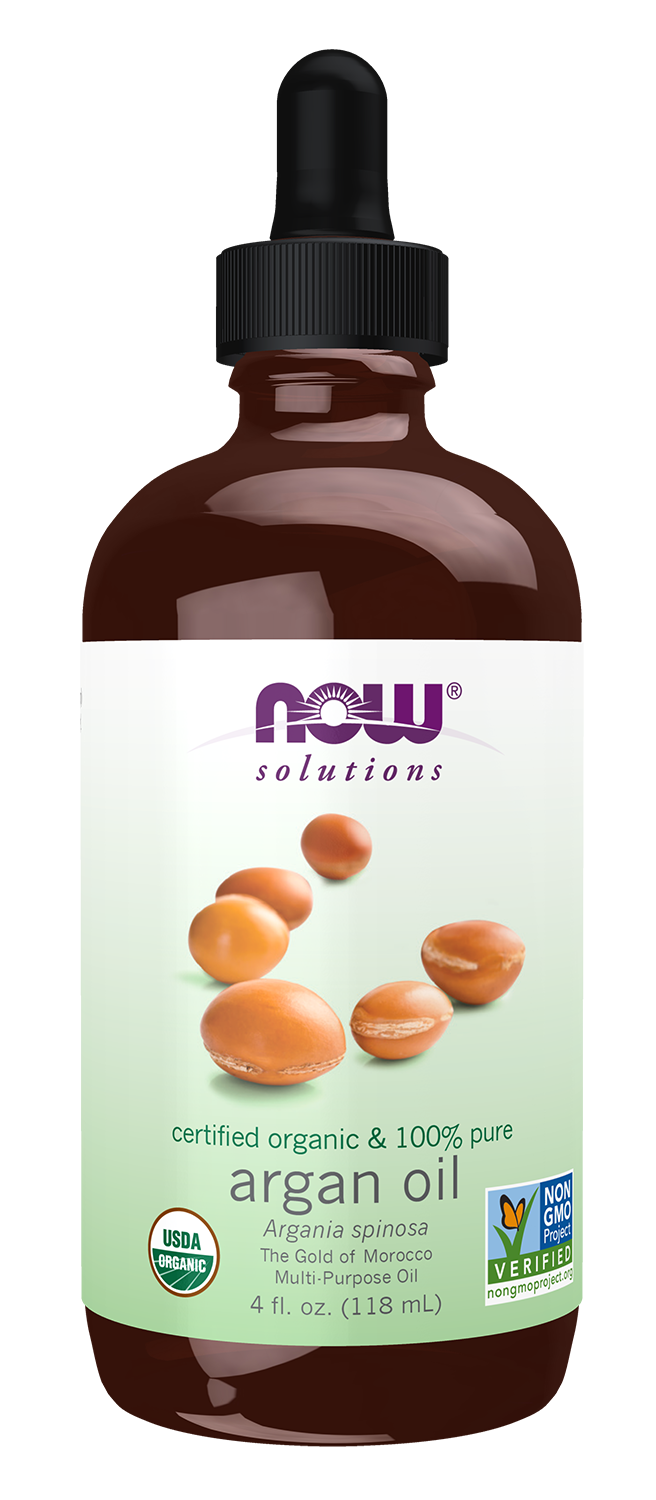 NOW Solutions, Organic Argan Oil, "Gold of Morocco" Multi-Purpose, 4 fl. oz — product image