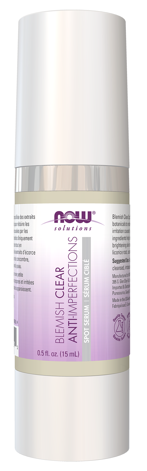 NOW Solutions, Blemish Clear Spot Serum, 0.5 fl. oz — product image