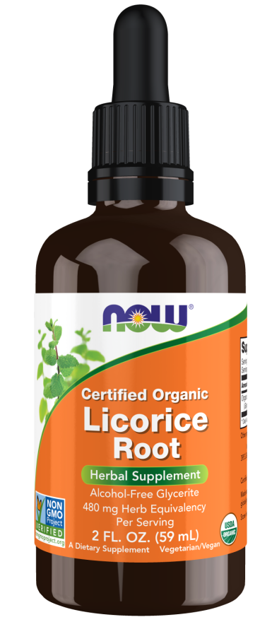 LICORICE GLYCERITE (AF) ORG 2 OZ — manufacturer front image