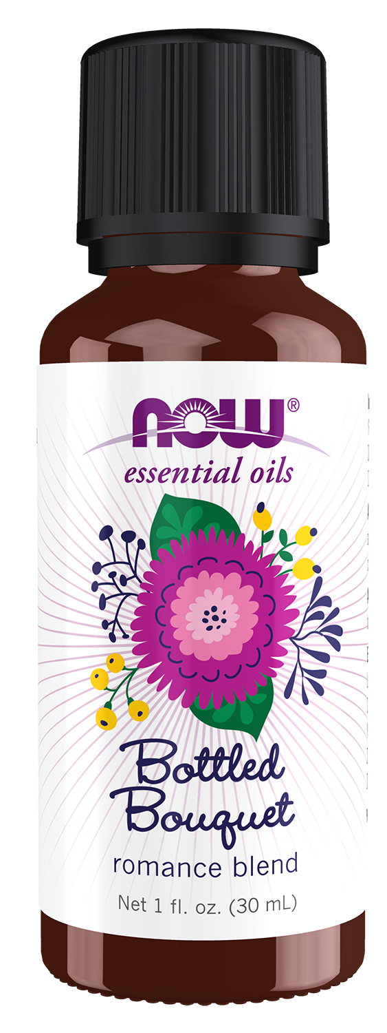 NOW Essential Oils, Bottled Bouquet Oil Blend, Floral Scent, 1 fl. oz — product image