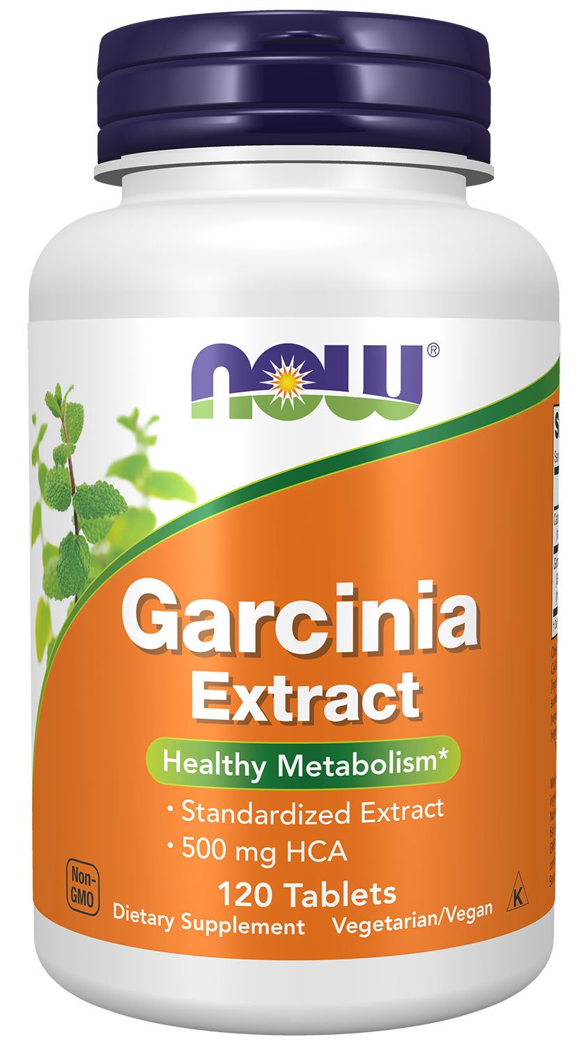 NOW Supplements, Garcinia Extract, Healthy Metabolism*, 120 Tabs — product image
