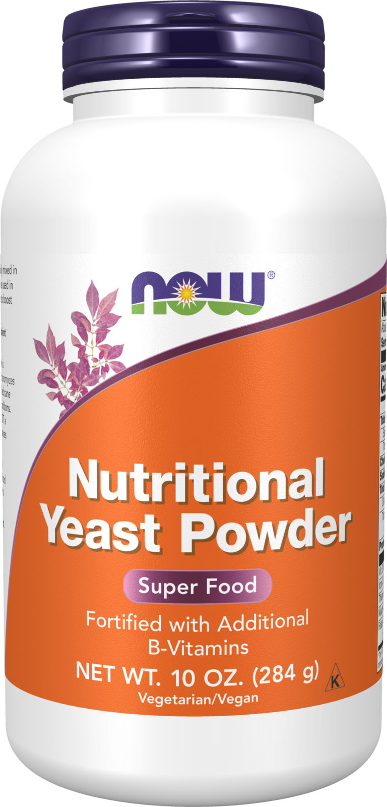 NOW Supplements, Nutritional Yeast Powder Fortified, 10 oz — product image