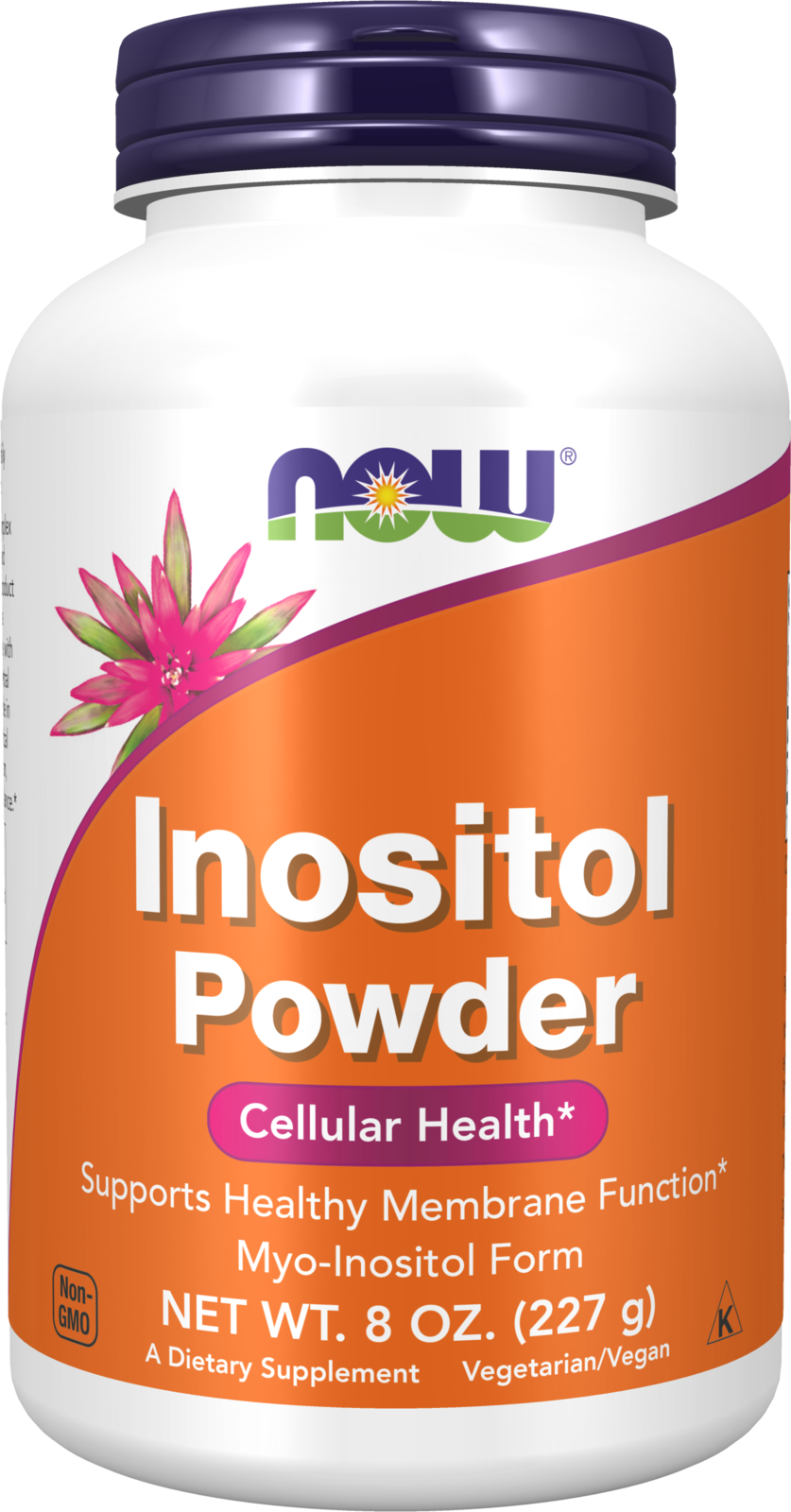 NOW Supplements, Inositol Powder, Cellular Health*, 8-oz — product image