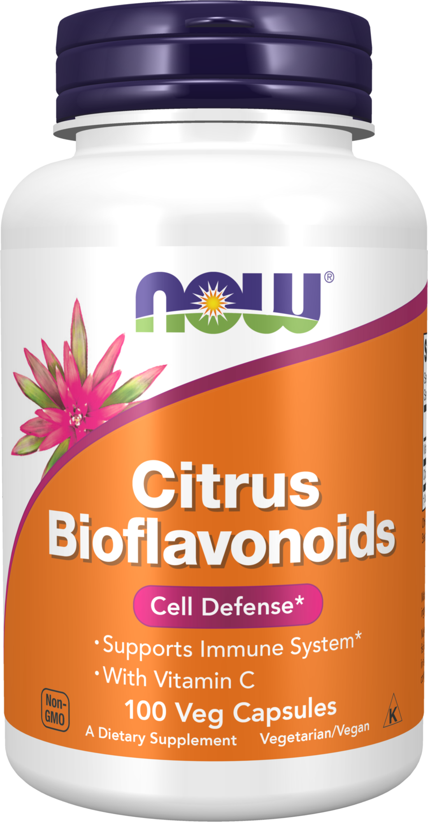 NOW Supplements, Citrus Bioflavonoids 700mg, Cell Defense*, 100 Veg Caps — product image