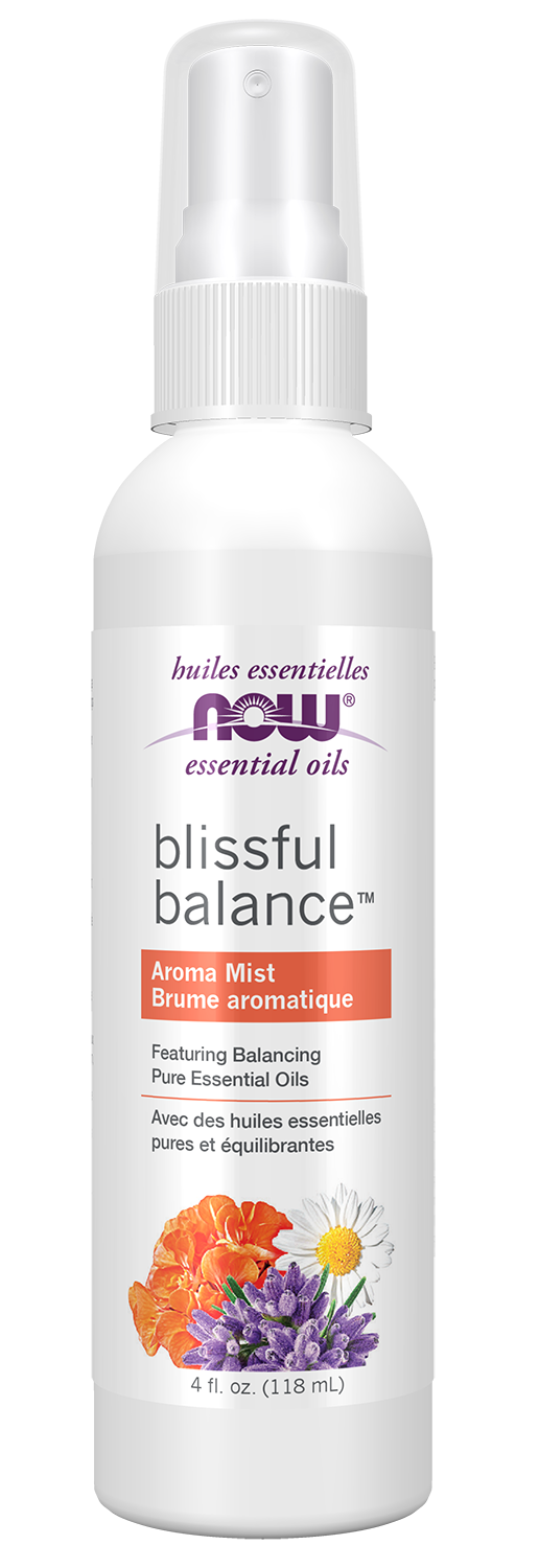 NOW Essential Oils, Blissful Balance™ Balancing Aroma Room Mist,  4 fl. oz — product image