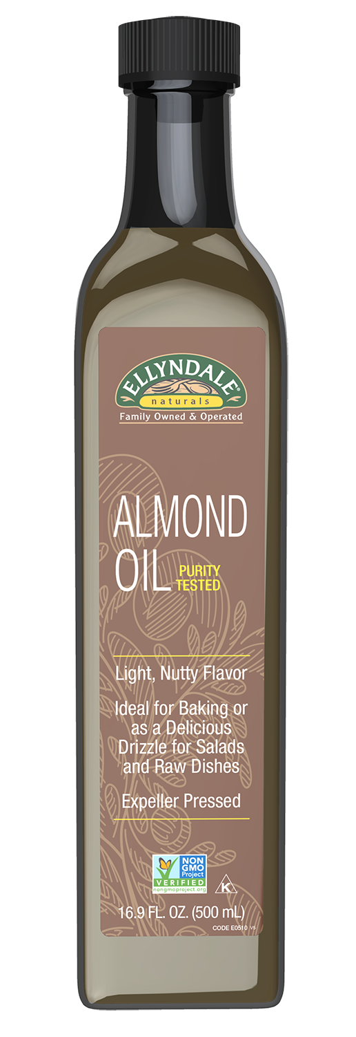 NOW Foods, Almond Oil, Light Nutty Flavor, Expeller Pressed, 16.9 fl. oz — product image
