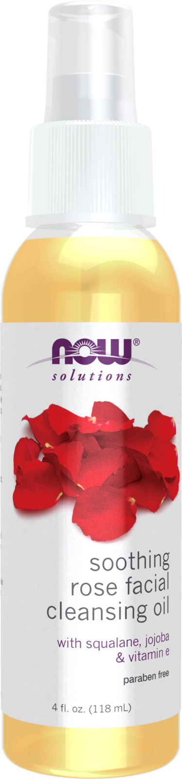 NOW Solutions, Soothing Rose Facial Cleansing Oil, 4 fl. oz — product image