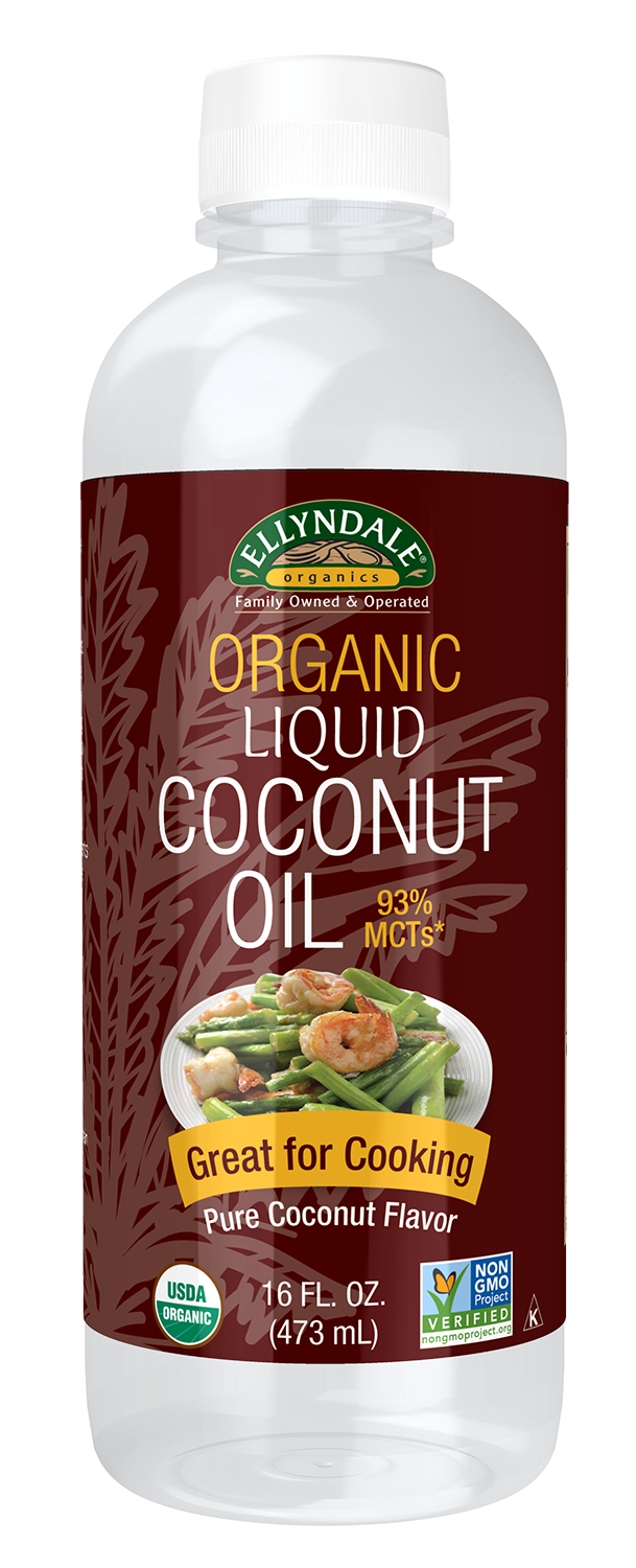 NOW Foods, Liquid Coconut Oil, Naturally Occurring MCTs, 16 fl. oz — product image