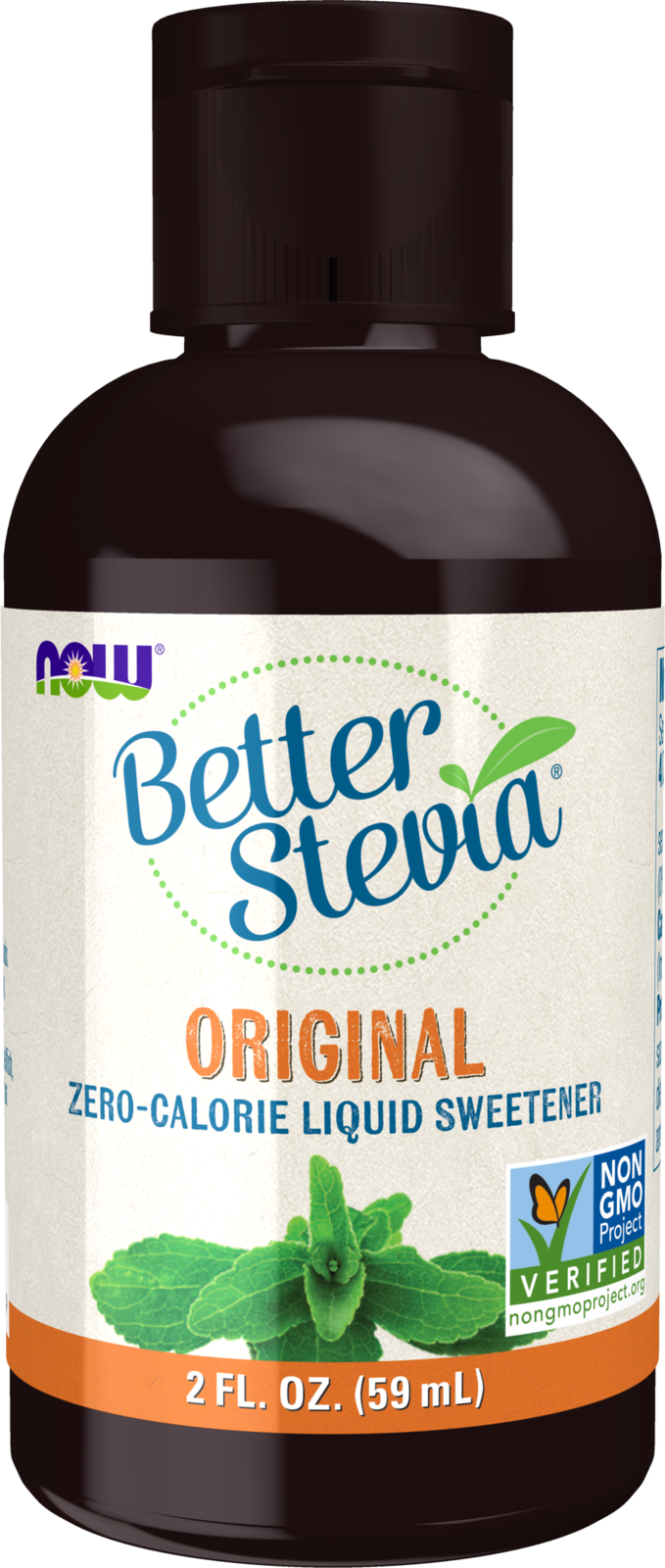 NOW BetterStevia® Original Zero-Calorie Liquid Sweetener, 2 fl. oz. — product image