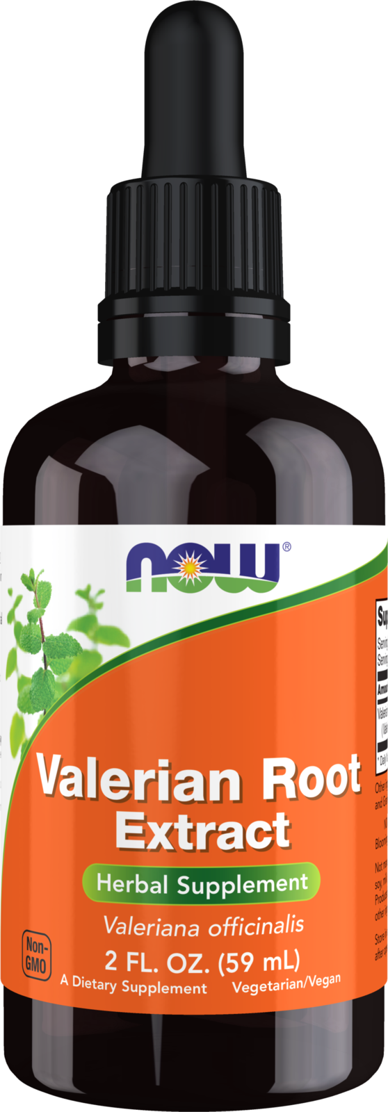 NOW Supplements, Valerian Root Extract Liquid (Valeriana officinalis), 2 oz — product image