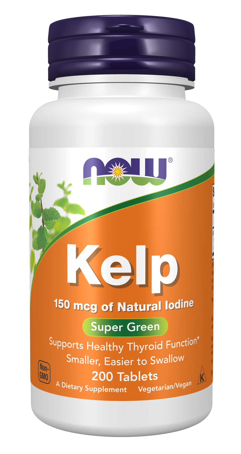 NOW Supplements, Kelp 150 mcg of Iodine, 200 Tabs — product image