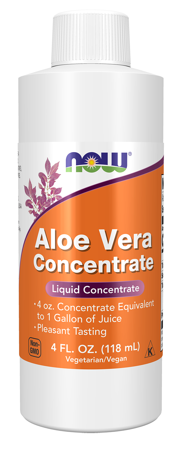 NOW Supplements, Aloe Vera Concentrate, 4 fl. oz — product image