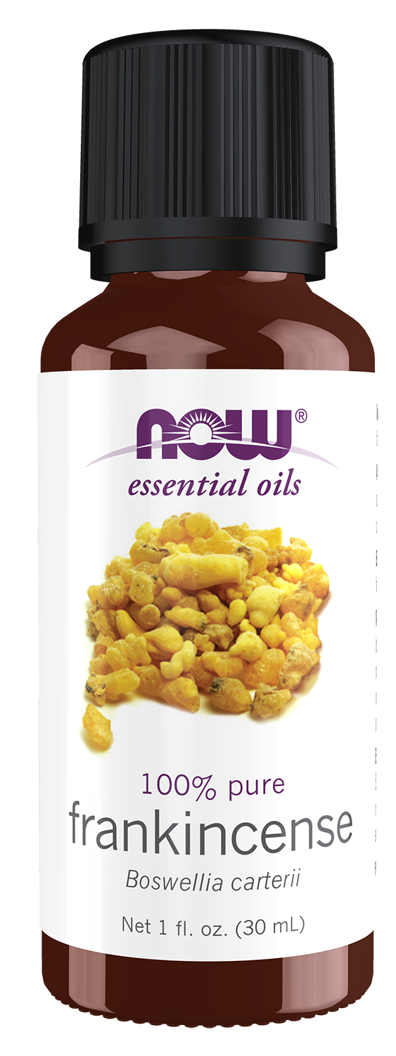 NOW Essential Oils, Frankincense Oil, Undiluted, Steam Distilled, 1 fl. oz — product image