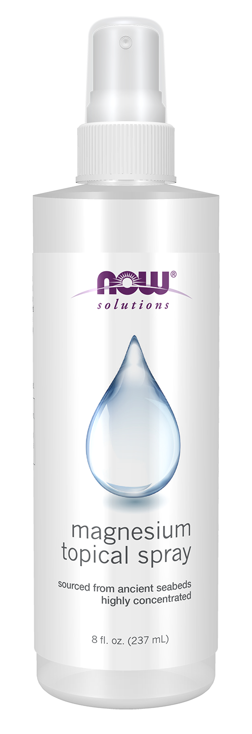 NOW Solutions, Magnesium Topical Spray, from the Ancient Seabed, 8 fl. oz — product image