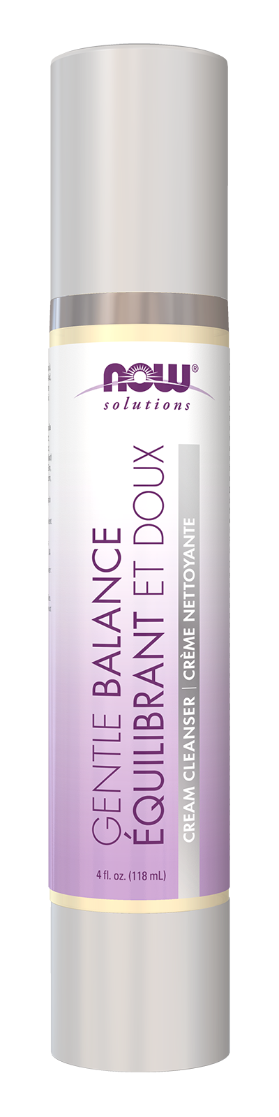 NOW Solutions, Gentle Balance, Cream Cleanser, Non-Foaming, 4 fl. oz — product image