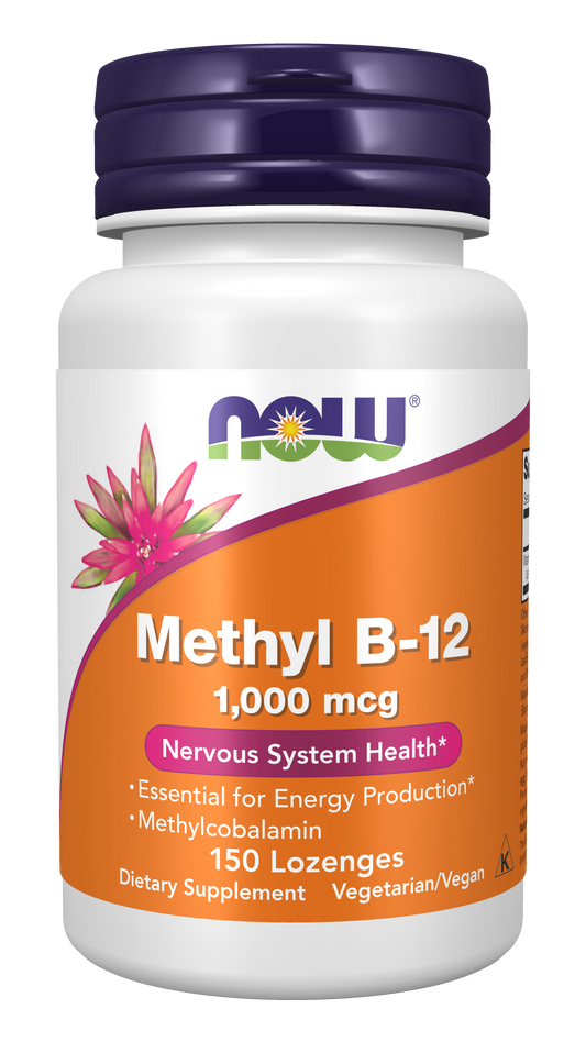 Now Foods Methyl B-12 1,000 mcg 150 Lozenges *EXCLUSIVE*