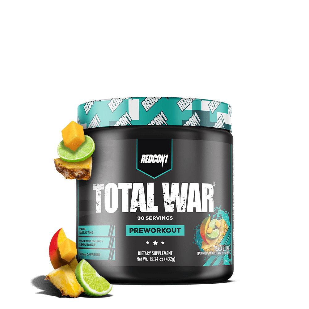 Redcon1 Total War Pre Workout - 30 Servings - Baja Bomb product image