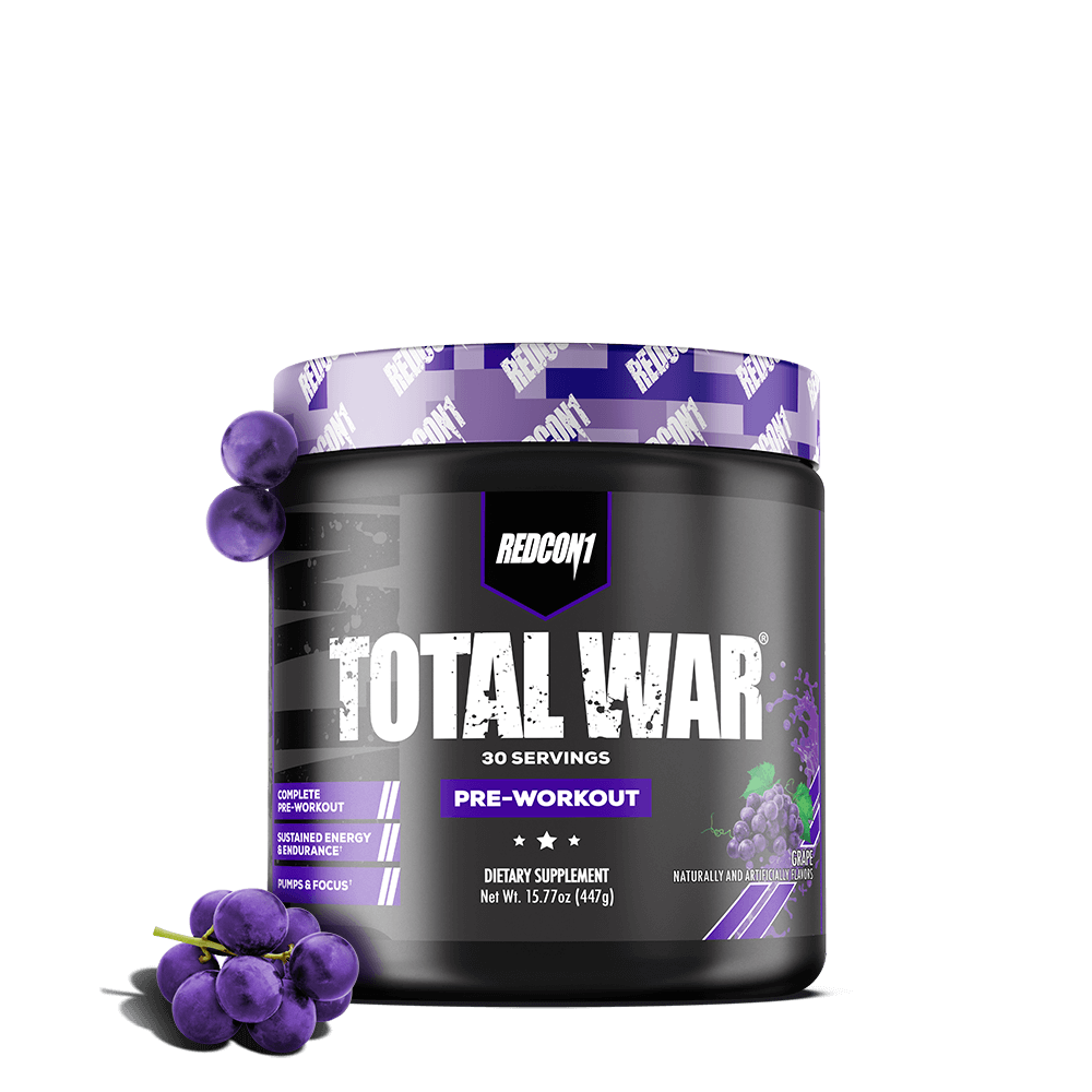 Redcon1 Total War Pre Workout - 30 Servings - Grape product image