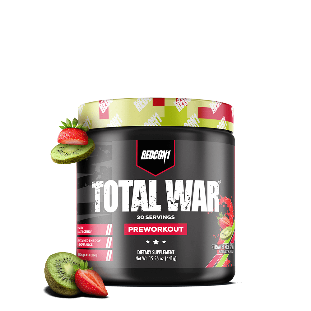 Redcon1 Total War Pre Workout - 30 Servings - Strawberry Kiwi product image