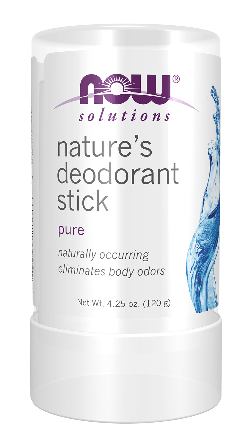 NOW Solutions, Nature's Deodorant Stick, Deodorant Stone, 4.25 oz — product image