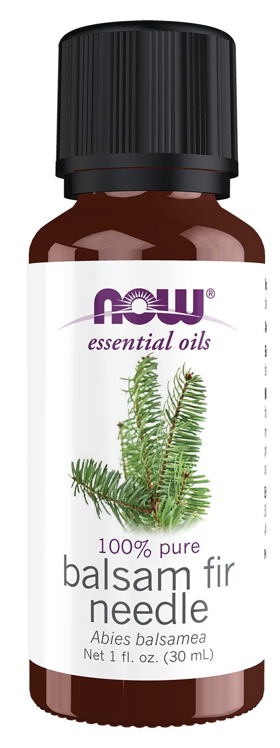 NOW Essential Oils, Balsam Fir Needle Oil, Steam Distilled, 1 fl. oz — product image