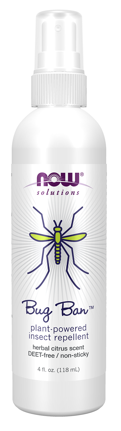 NOW Solutions, Bug Ban™ Spray, Plant-Powered Insect Repellant, 4 fl. oz — product image