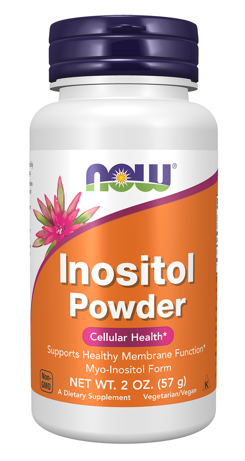 NOW Supplements, Inositol Powder, Cellular Health*, 2-oz — product image
