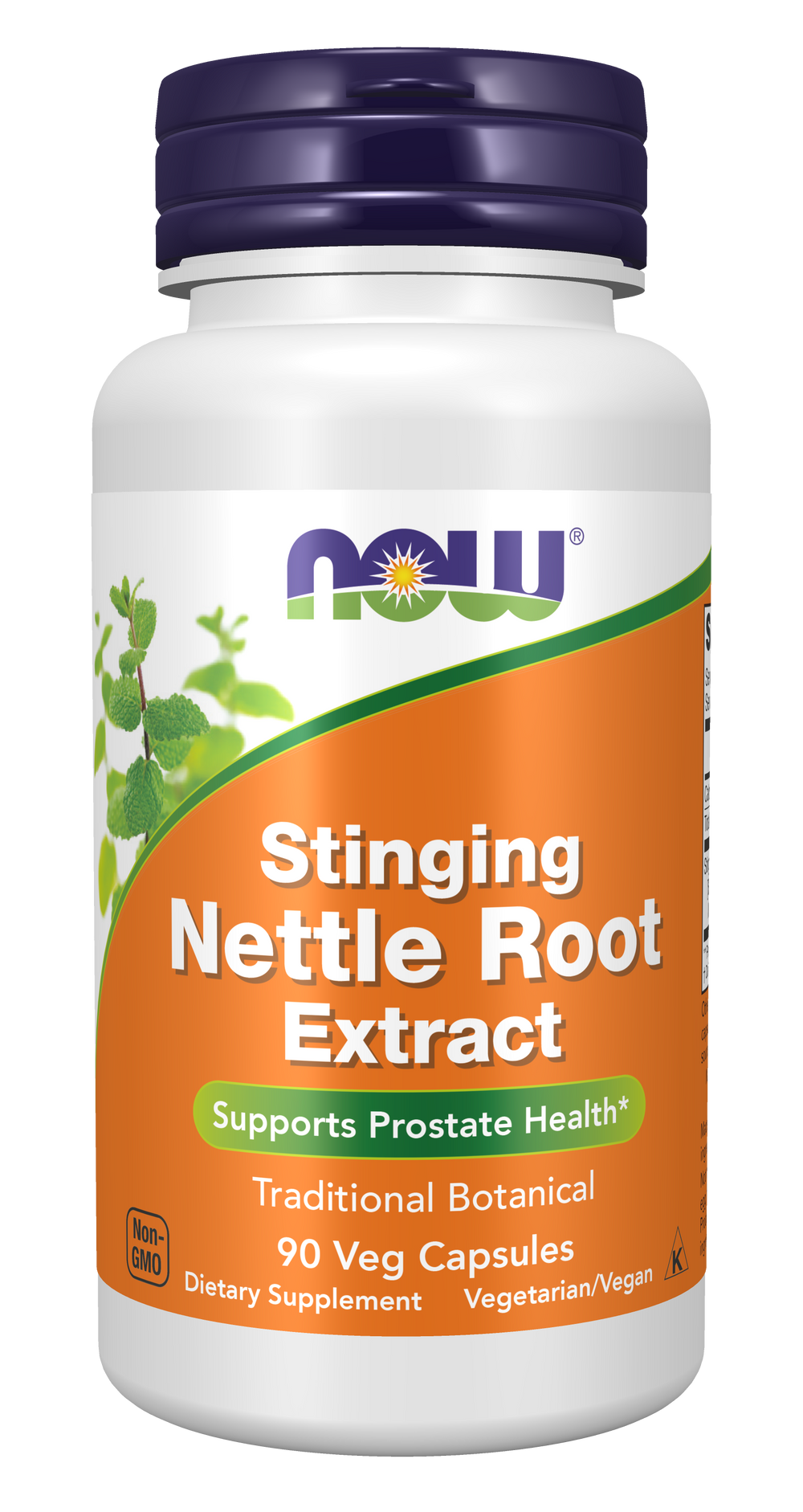 NOW Supplements, Stinging Nettle Root Extract, 90 Veg Caps — product image