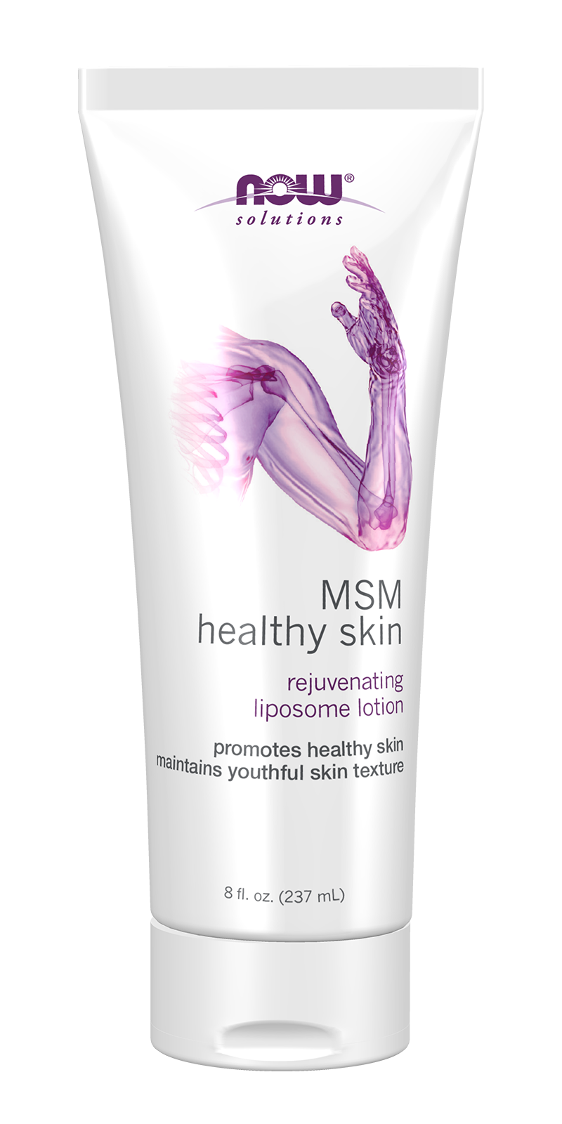 NOW Solutions, MSM Healthy Skin Liposome Lotion, Rejuvenating, 8 fl. oz — product image