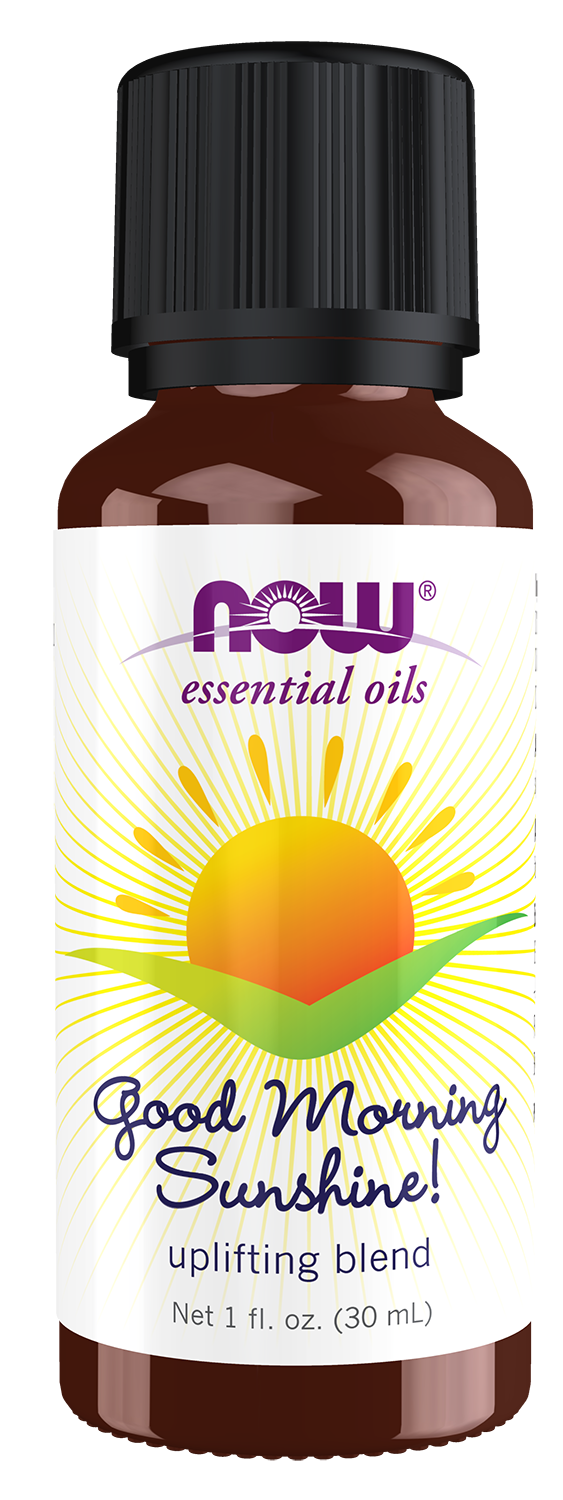 NOW Essential Oils, Good Morning Sunshine Uplifting Aroma Blend, 1 fl. oz — product image