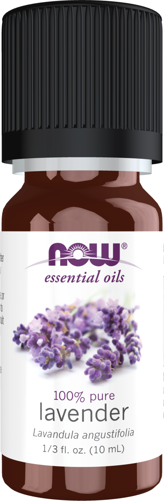 NOW Essential Oils, Lavender Oil, Steam Distilled, Undiluted, 10 mL — product image